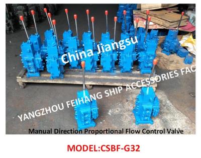 China Neutral function-Y type-ship CSBF-Y-G32 manual proportional flow directional valve for sale