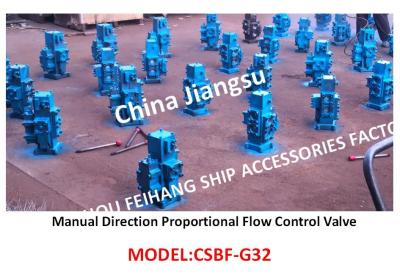 China Chinese Supplier-CSBF-M-G32 Marine Manual Proportional Flow Directional Valve for sale