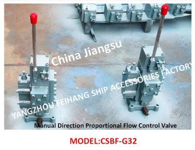 China Windlass Control Valve, Manual Proportional Valve, Manual Proportional Flow Valve CSBF-M-G32 for sale