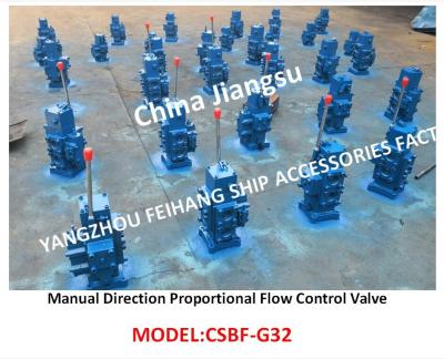 China Flow 200L/Min-Manual Proportional Valve, Manual Proportional Flow Direction Compound Valve CSBF-G32 for sale