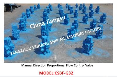 China High Safety-Manual Proportional Valve, Manual Proportional Control Valve CSBF-G32 for sale