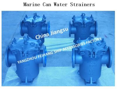 China CAST IRON CYLINDRICAL SEA WATER FILTER,CAN WATER STRAINERS 5K-150A S-TYPE for sale