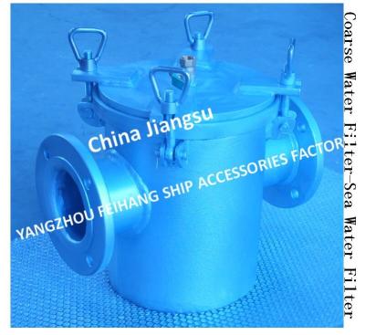 China HIGH EFFICIENCY FILTRATION-COARSE WATER FILTER-SEA WATER FILTER AS100 CB/T497-1994 for sale