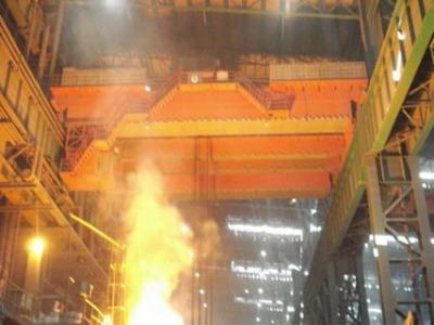 China Planta de aço aérea Crane For Steel Mill Workshop da viga dobro à venda