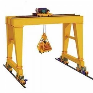 China OEM Outdoor A3-A8 Double Girder Goliath Crane 80 Ton Gantry Crane With Hook for sale