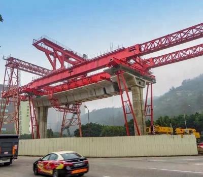 China 100 Ton 300 Ton Beam Launcher Crane Concrete Bridge Gantry Crane High Security for sale