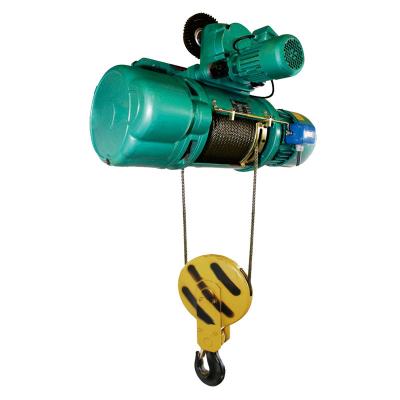 China CD1 Type Electric Wire Rope Hoist 1 Ton 2 Ton With 1 Lifting Speed for sale
