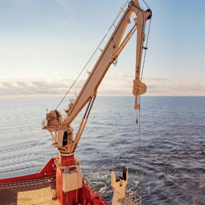 中国 貨物船の油圧望遠鏡ブーム海洋クレーン ボート デッキ クレーン0.5 | 20トン 販売のため