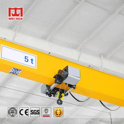 China Estilo do Euro de 10 toneladas - 20 Ton Single Girder Overhead Travelling Crane For Garage à venda