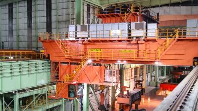 中国 頑丈な二重ガードの冶金の30トンの鋳物場の鋳造橋クレーン5t~320t 販売のため