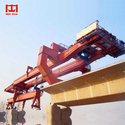 China Bridge Launching 180t Beam Launcher Machine For Erecting Concrete Girder for sale