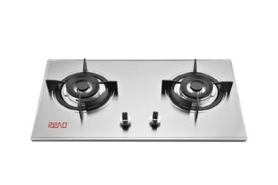 China New Model Two Burner Gas Stove Gas Hob Electric Gas Built In Cooktop for sale