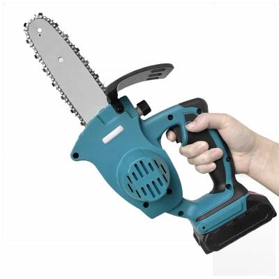 China Electric 8 Inch Battery Powered Chainsaw Handheld Lightweight for sale