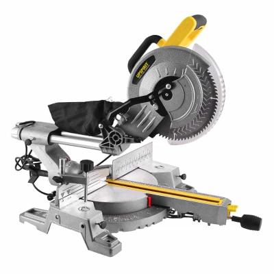 China Corded Dual Bevel Sliding Compound Miter Saw 10 Inch With Carbide Saw Blade for sale
