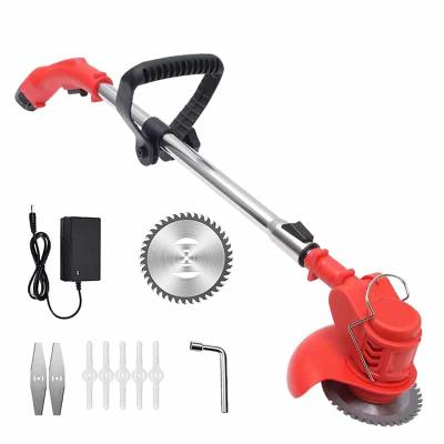 China Telescopic Electric String Trimmer , Electric Weed Wacker Cordless With 3 Types Blades for sale