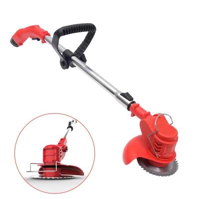 China Cordless Electric String Trimmer , Battery Powered Weed Wacker Lightweight  for sale