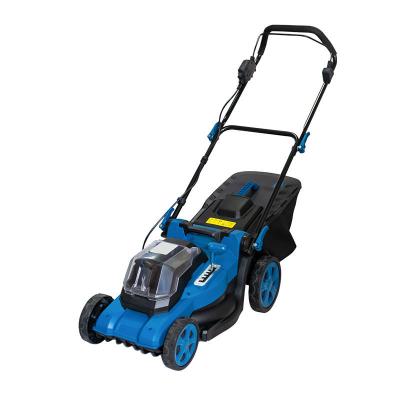China 40V 45L Electric Lawn Mower , 4Ah Battery Powered Grass Mower for sale