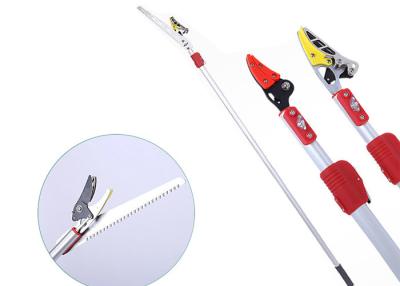 China Chrome Plated Bypass Telescoping Pole Pruner For Fruit Tree Picking for sale