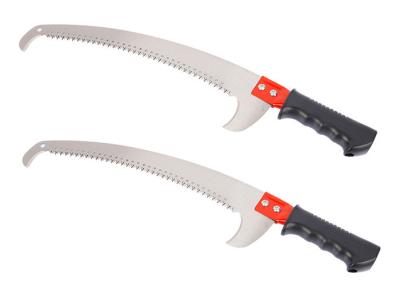 China Handheld Steel Gardening Hand Tools , Garden Pruning Saw Three Sides Grinding Teeth for sale