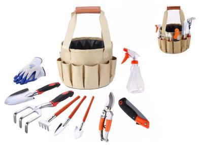 China Aluminium Alloy Gardening Hand Tools With Canvas Bag Portable for sale