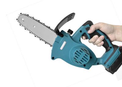 China 8 Inch Electric Handheld Cordless Mini Chainsaw With Rechargeable Battery for sale