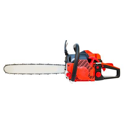 China 2 Stroke Gas Powered Chain Saw , Gasoline Chain Saw 52cc For Outdoor Garden for sale