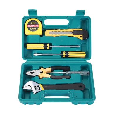 China JYH-HTS08-1 Household Tool Sets 8pcs Home Hardware Tools With Adjustable Wrench for sale