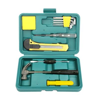 China JYH-HTS11-3 12pcs Home Car Repair Tool Kit Screwdriver Hammer Wrench Home Hardware Tools for sale