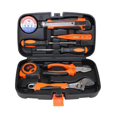China JYH-HTS09-7 Home Mechanic Tool Set Box Kit Combination Screwdriver Wrench for sale