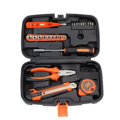 China JYH-HTS25-1 Hardware Tools Kit Wrench All Purpose Tool Box Car Repair Tool Ratchet Wrench Household Hand Tool for sale