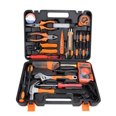 China JYH-HTS30-1 Home Decoration Toolset Household Hand Kit with Plastic Toolbox Storage Case Tool Kit for Home for sale