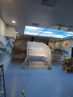 Китай 40 дБ Шумоуменьшение Защита Проект Звукоизоляция Комната Магнитное ограждение MRI продается