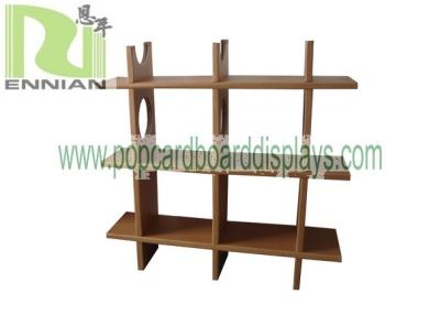 China Recycled Material Cardboard Bookshelf Environmental Freindly Corrugated Cardboard Furniture ENCF033 for sale