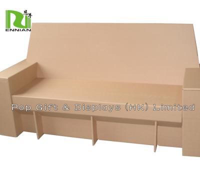 Китай Софа бумаги картона мебели картона двойника рифленая для живущей комнаты продается