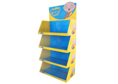 China Customized Cardboard Pallet Display Book Funiture Stand with 4 Layers ENPD004 for sale