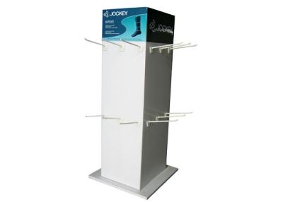 China Four Way Spinner Display Racks Rotating Displays with Hooks ENSP014 for sale