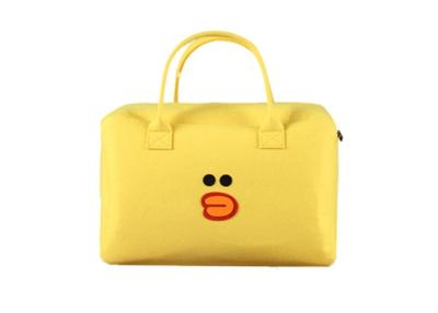 China Multi Color Felt Handbag 40*30*20 Cm Lightweight Convenient Carrying for sale