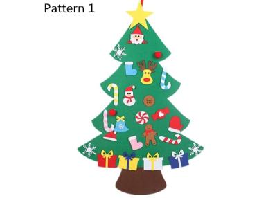 China 100*70 Cm Felt Christmas Decorations 1-3mm Thickness EN71 Standard for sale