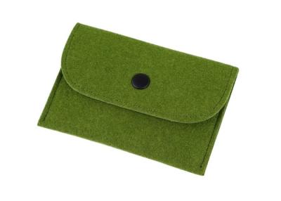 China Multi Color 8*12.5cm Felt Fabric Bags With Good Seismic Performance for sale
