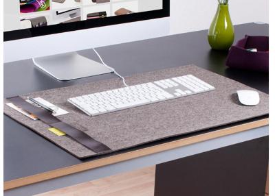 China Multi Functional Office Dual Use 40*80cm Felt Mouse Mat for sale