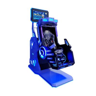 China Amusement Room/VR Game Center 360 Degree Immersive Factory Supplier VR Flight Simulator 9D VR Sports Chair for sale