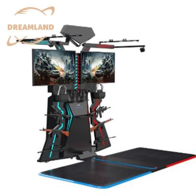 China Metal Factory VR Technology Virtual Reality Games Shooting CS VR Arcade Game Machine for sale