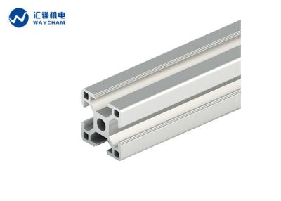 China Perfil de aluminio anodizado de plata de la ranura de 6063T5 T/protuberancias de aluminio modulares en venta