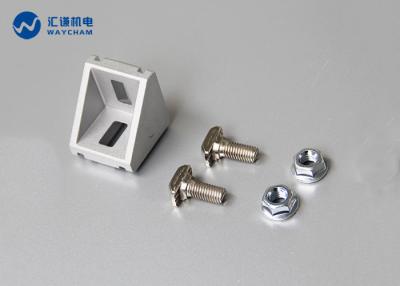China Anodized 6463-T5 6061-T6 T Slot Aluminum Connectors for sale