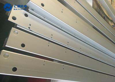 China 0.005mm Precision Aluminum Machined Parts CNC Rail For Textile Machinery for sale