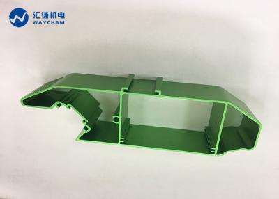 China Green Anodized +/-0.002mm Aluminium Machined Parts Aluminium Instrument Case for sale