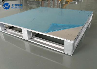 China 1*1m 1*1.5m Aluminium Machined Parts Aluminum Pallet Silver Black Color for sale