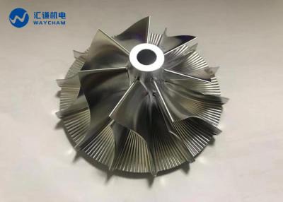 中国 7075のアルミニウムCNCの精密部品は回転子のインペラーをカスタマイズしたサイズを動かす 販売のため