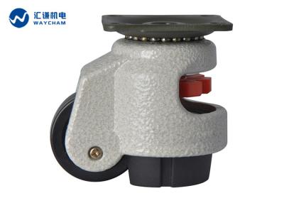China Heavy Duty 42mm Dia Footmaster Castors Leveling Swivel Caster For Furniture for sale