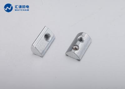 China Zinc Blue 8mm T Slot Accessories M3 M4 M5 T Slot Nut for sale